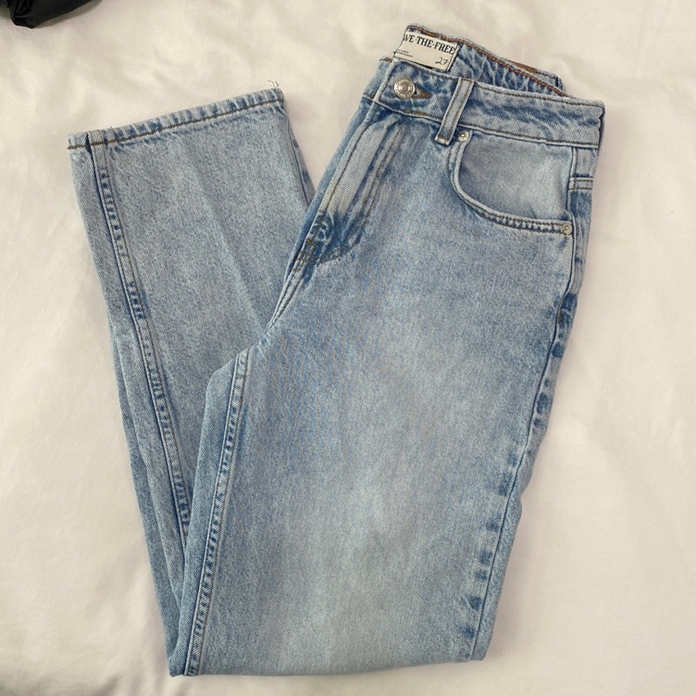 We The Free light blue denim jeans